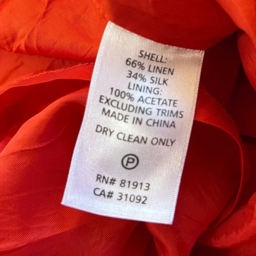 Frock by Tracy Reese Geometric Fit Flare Dress, Size 6 Red White, Y2K Millennial